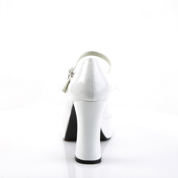 MARYJANE-50 - 4" Heel Chunky Heel Mary Jane P/F Pump — image 4 of 8
