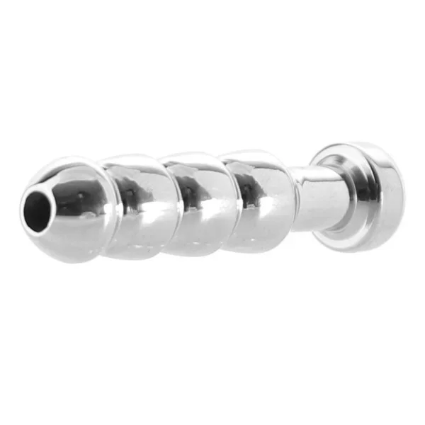 Ouch Urethral Sounding Stainless Steel Ridged Plug