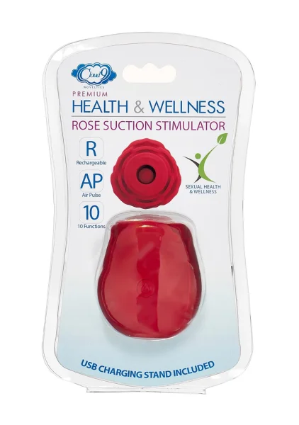 Rose Clitoral Stimulator with Air-Pulse Suction