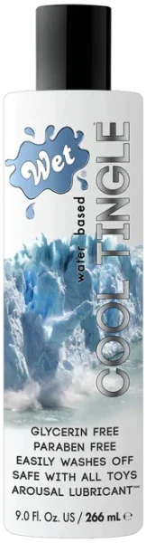 Wet Cool Tingle Arousal Water-Based Lube | 3.1oz