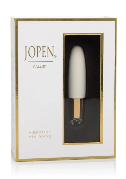 Callie by Jopen Vibrating Silicone Rechargeable Mini Wand