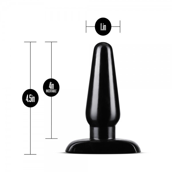 Anal Adventures Basic Plug Kit Black