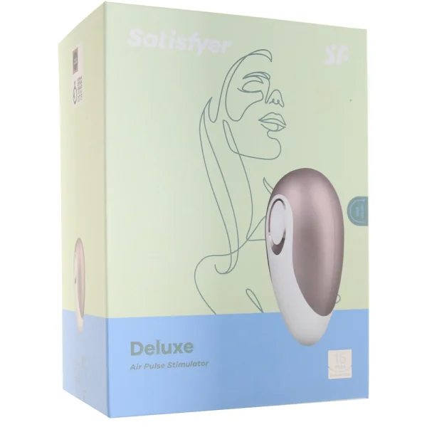 Satisfyer Deluxe Rechargeable Waterproof Pressure Wave Stimulator — image 10 of 13