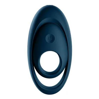 Glorious Duo Ring Vibrator Dark Blue