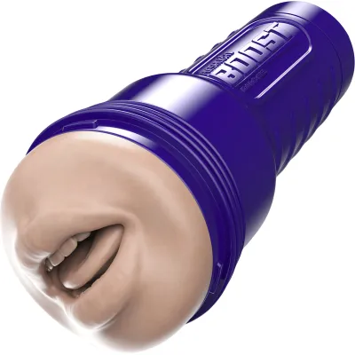 Fleshlight Boost Blow Mouth Penis Masturbator With Turbo Tech