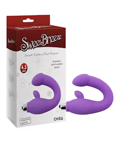 Smooth Goddess Dual Stimulator - Purple - 4.5 Inch — image 2 of 2