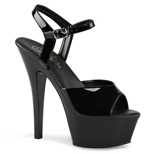 6 inches Heel, 1 3/4 inches PF All Vegan Ankle Strap Sandal — image 5 of 8