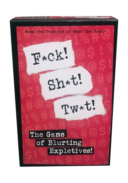 F*ck! Sh*t! Tw*t! The Game Of Blurting Expletives!