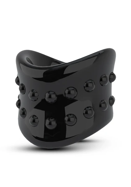 Stay Hard - Beef Ball Stretcher - 1.5 Inch  Diameter - Black