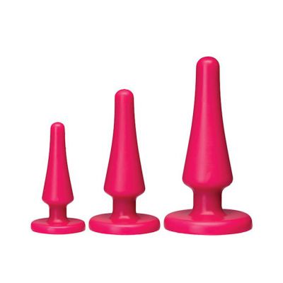 Launch Anal Trainer Set By American Pop Pink 2 5 3 5 4 5