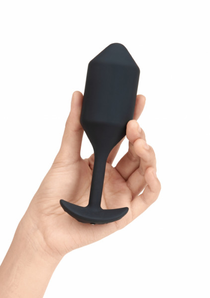 Vibrating Snug Plug 4 - Black - Best Anal Vibrator