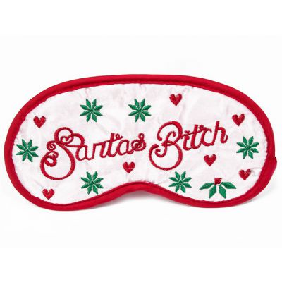 Santa s Bitch Christmas Eye Mask
