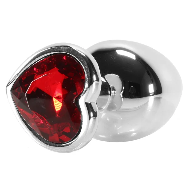 Booty Sparks Red Heart Gem Anal Plug — image 20 of 25