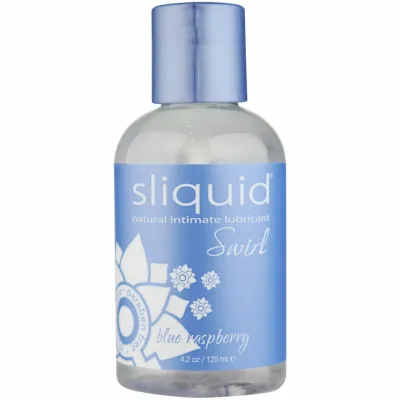 Sliquid Naturals Swirl Blue Raspberry Lubricant 4 2 fl oz