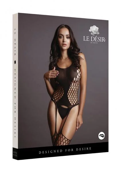 Fence  Suspender Bodystocking — image 7 of 8