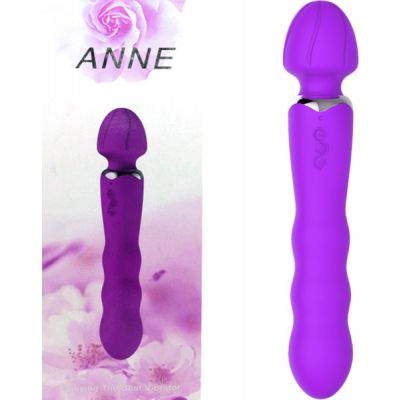 Anne Rechargeable Wand Purple