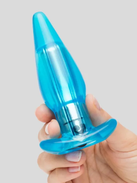 BASICS Vibrating Butt Plug 4.5 Inches