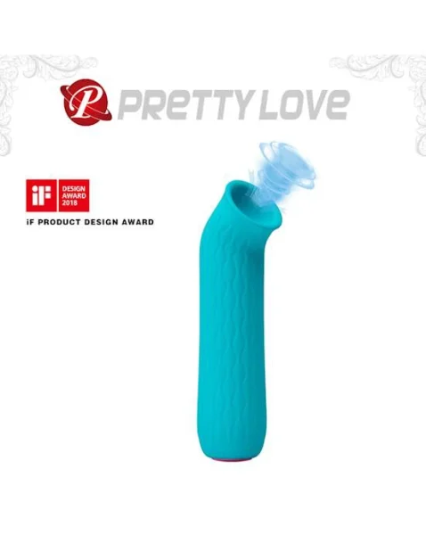 Ford Rechargeable Clitoral Sucker - Blue - 4.5 Inch