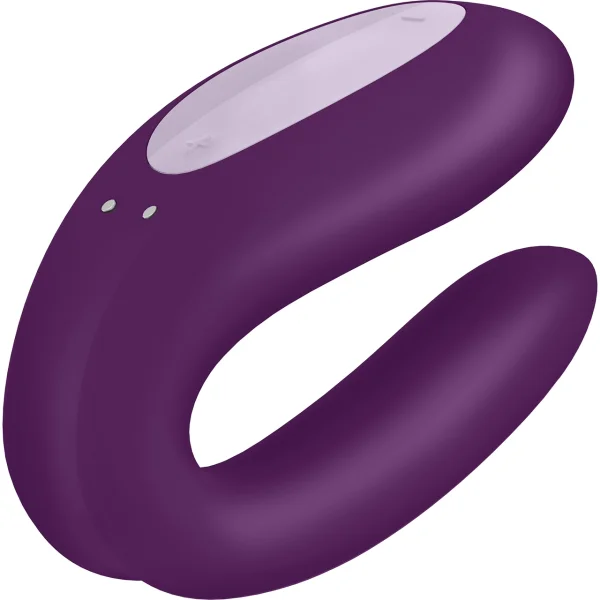 Satisfyer Double Joy App-Enabled Wearable Couples Vibrator with Remote Control