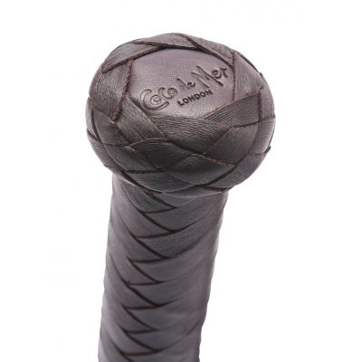 Coco de Mer Leather Flogger Brown