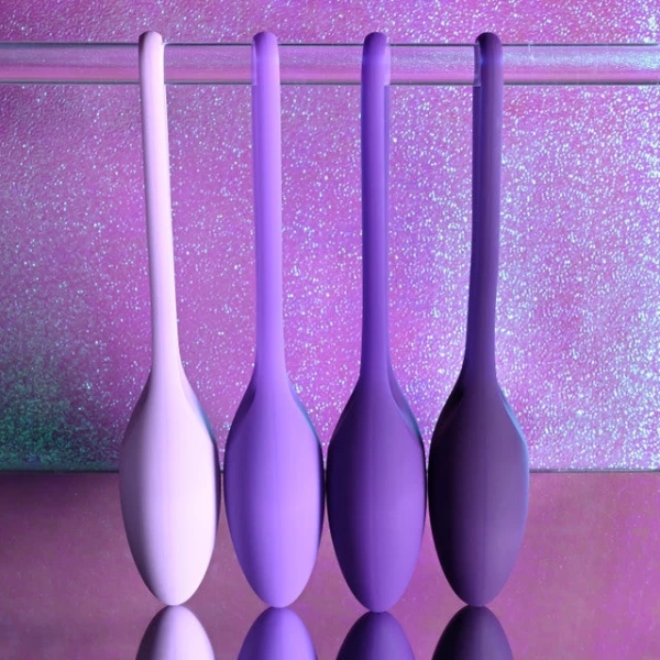 Playboy Pleasure Put In Work Silicone Kegel Ball 4 Piece Set