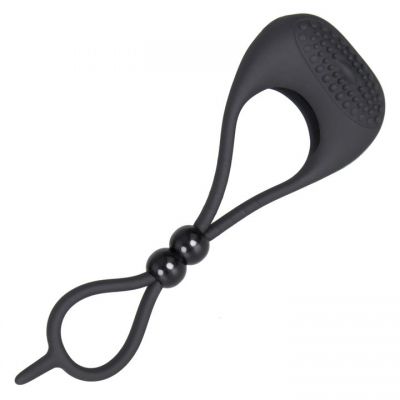 Bondara Ringmaster Black Silicone Vibrating Cock Ring