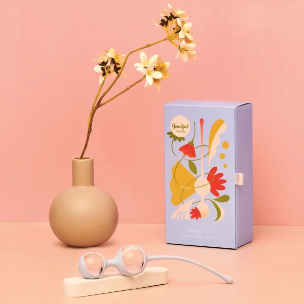 Goodful Wellness Bubbles Glass Ben Wa Ball Set