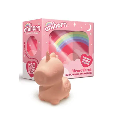 Unihorn Heart Throb 3 75 Unicorn Clitoral Vibrator