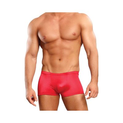 Mp Pouch Short Satin Red Xl