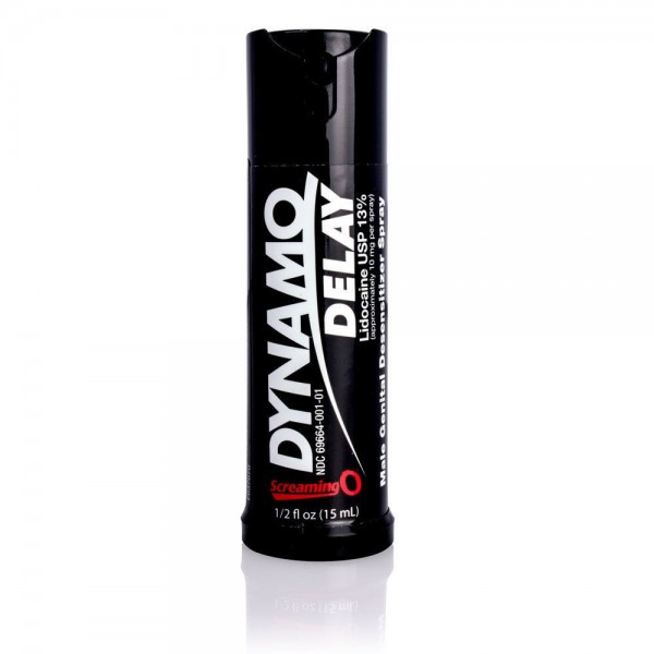 Screaming O Male Dynamo Delay Spray - Black Series