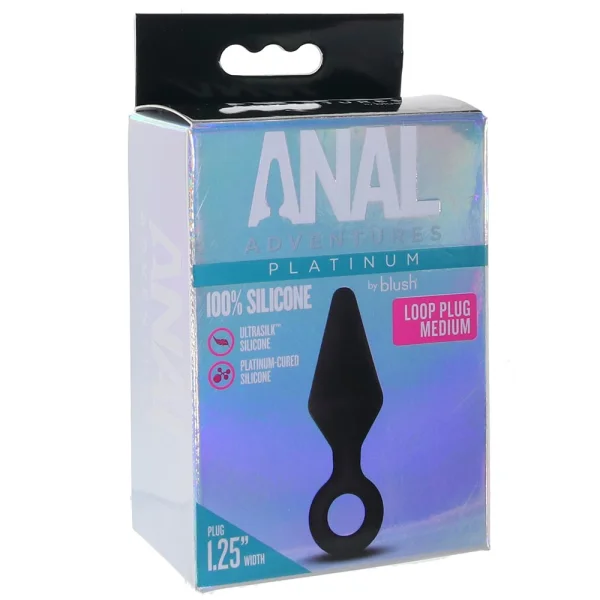 Anal Adventures Platinum Loop Plug