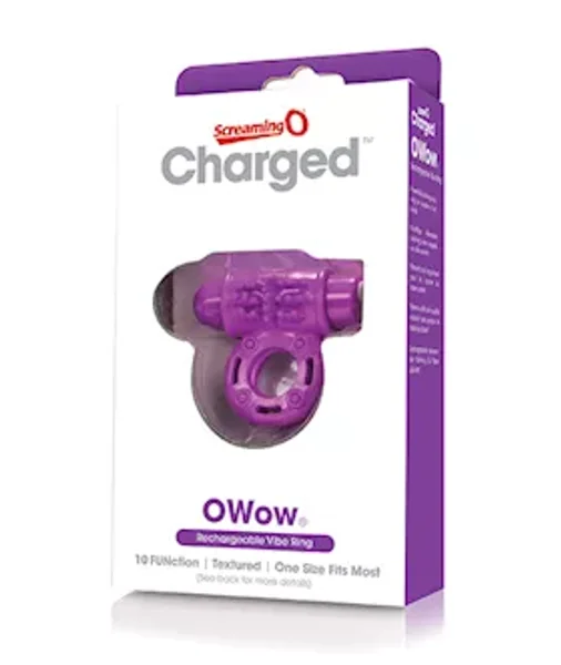 The Screaming O Charged Owow Vibe Ring - Purple — image 8 of 11