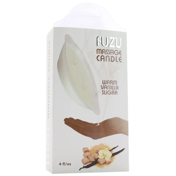 Fuzu Warm Vanilla Sugar Massage Candle