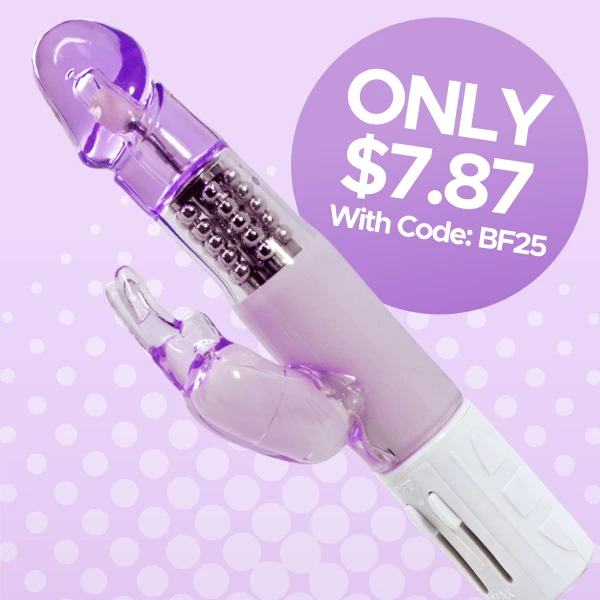 Beginner's Rotating G-Spot Massaging Rabbit Vibrator