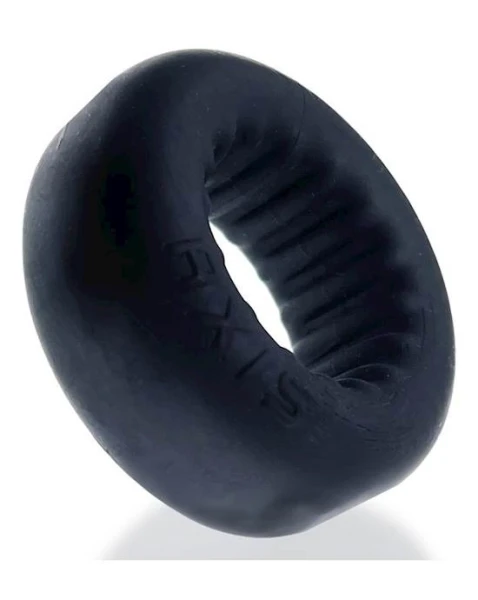 Axis - Rib Griphold Cockring - Black Ice