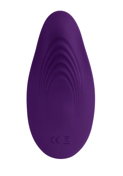 Playboy Our Little Secret Rechargeable Silicone Panty Vibe With Remote - Purple