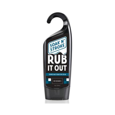 Soak N Stroke Rub It Out Masturbation Cream 8 Fl Oz