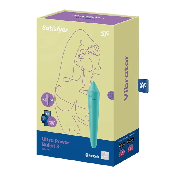Ultra Power Bullet 8 - Purple - 5.5 Inch