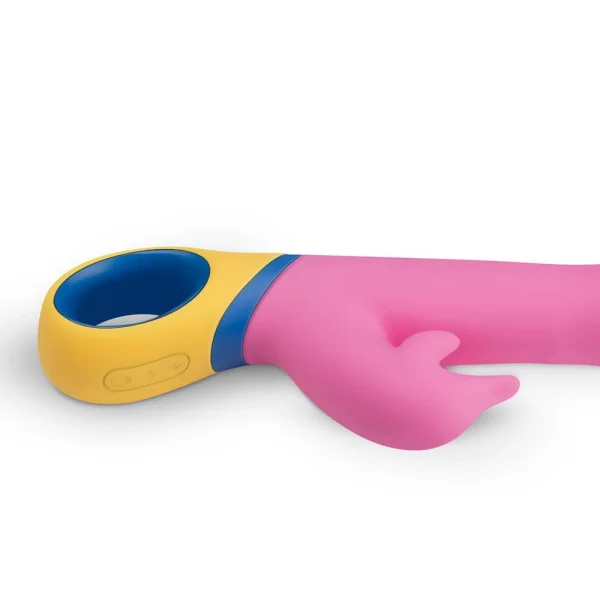 Pmv20 Copy Dolphin Vibrator Silicone Pink — image 8 of 11
