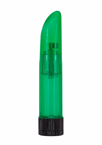 Lady Finger Vibrator Small - Green Mini Wand Vibrator