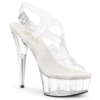 6 inches Heel 1 3 4 inches PF Criss Cross Slingback Sandal