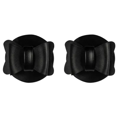 Bow Tie Pastie Black