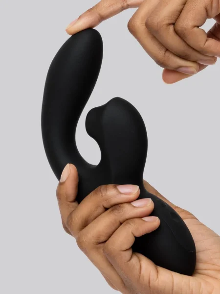 Lovehoney Dual Embrace Warming G-Spot and Clitoral Suction Rabbit Vibrator