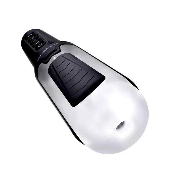 Moaning Vibrating and Sucking Penis Stroker