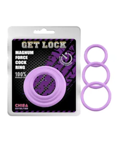 Magnum Force Cock Ring - Purple — image 4 of 4