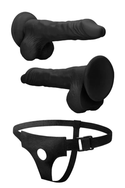 Shots Toys 8" Realistic Dildo with Suction Cup Base