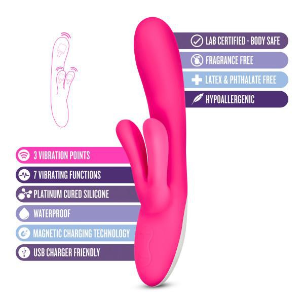 Hop Lola Bunny Silicone Rabbit Vibrator