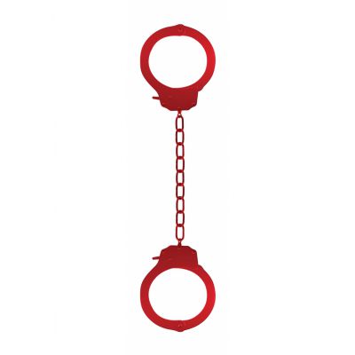 Pleasure Legcuffs Red Kinky Handcuffs