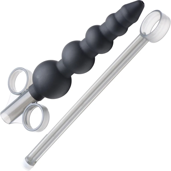 Silicone Graduated Beads Lube Launcher