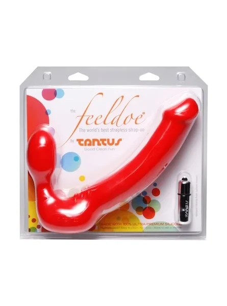 Tantus Feeldoe More Silicone Vibrating Double Dildo — image 6 of 12